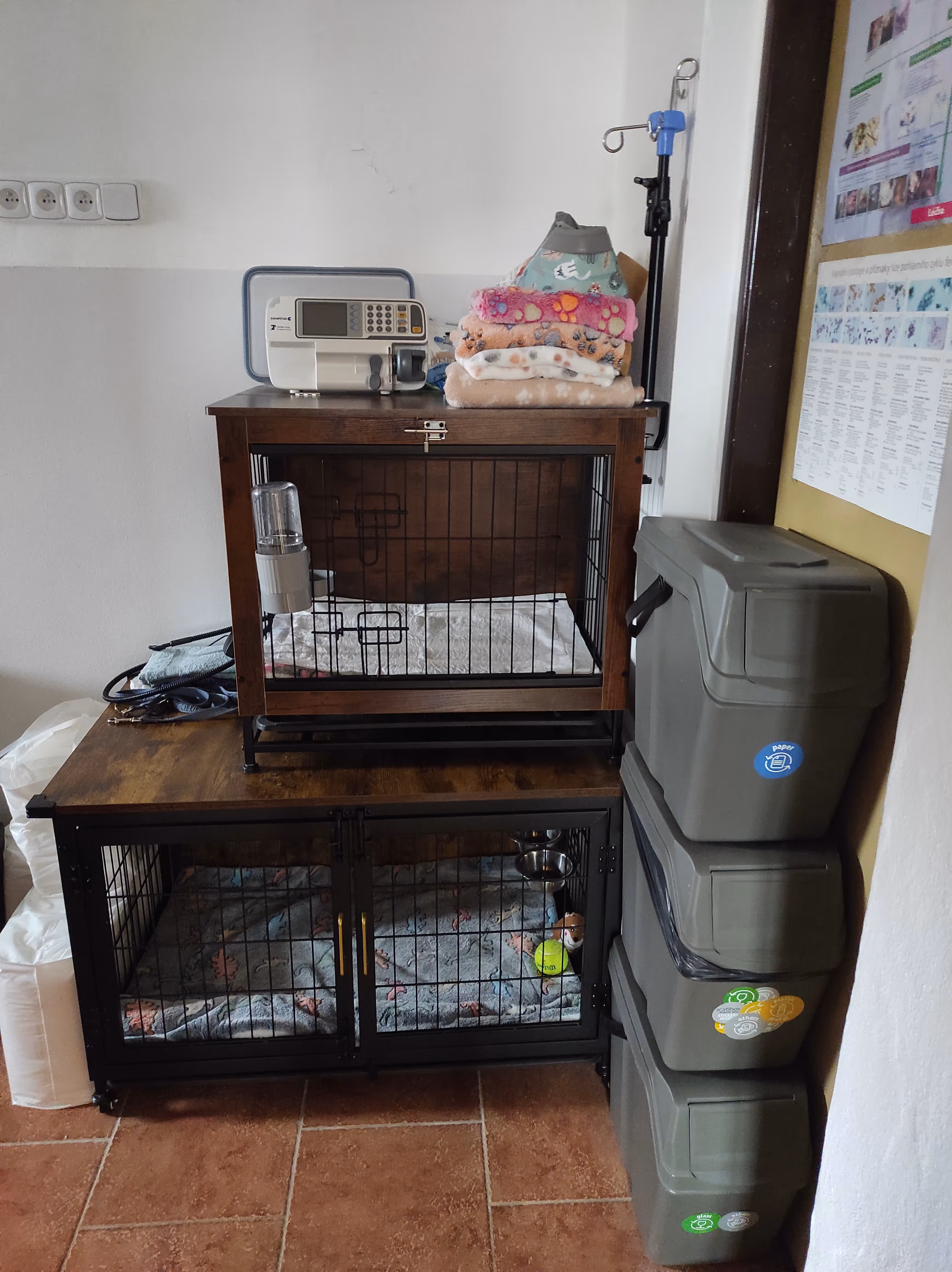 Hospitalizační box - žádný chladný kov